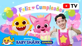 🥳🎂Celebremos el Cumpleaños de Pinkfong💕, Mejor Amigo de Tiburón Bebé🦈 | Baby Shark en español
