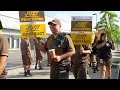 UPS Practice Picket - Queens