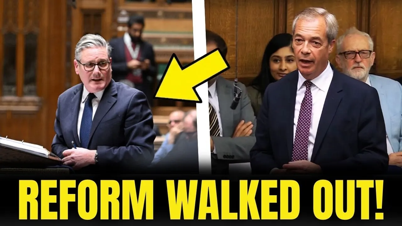 Farage TEARS INTO Starmer's 'Smash The Gangs' DEBACLE As Reform WALK OUT Of PMQs! thumbnail