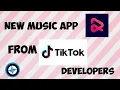 Tiktok's new music app/resso app review