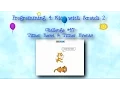 Programming 4 Kids in Scratch 2 Challenge - Timer Reset and Timer Events