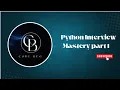 PYTHON - shallowcopy vs deep copy part 1