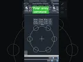how to use a polar array in AutoCAD