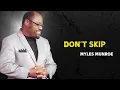 Download Lagu FORCE YOURSELF TO BE CONSISTENT - Myles Munroe Motivational Speech