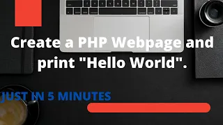 Create a PHP program and print Hello World