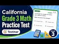 California CAASPP Grade 3 Math Practice Test Testinar