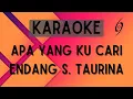 Download Lagu Endang S. Taurina - Apa Yang Ku Cari [Karaoke]