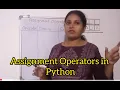Session4 - Operators in Python Part 2