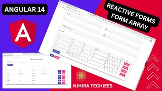 Reactive forms - form Array in angular with real time example Form array concept with example