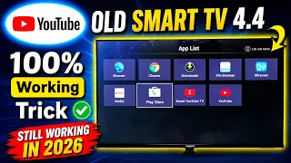 youtube not working on old smart tv 4 4