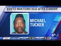 Wanted man found dead after standoff in Nashville