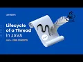 Lifecycle of a Thread Multithread Programming in JAVA JAVA Core Concepts