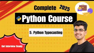 Python Typecasting Complete Python Course