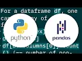How do I get the row count of a Pandas DataFrame