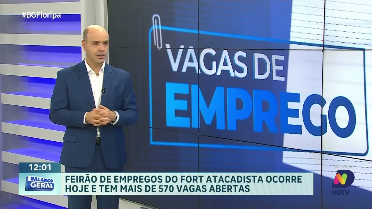 Feirão de empregos do Fort Atacadista abre 571 vagas nesta quarta-feira