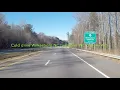 NORTH CAROLINA BACKROADS - Cold drive Wilkesboro NC to Boone NC on Hwy 421 Icy