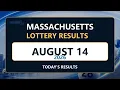 Massachusetts Lottery Results Today - August 14 2026