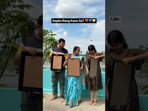 3 Artists ❤️ 3 Paintings 🙏 | Aapka Rang Kaun Sa? 🎨 #shorts