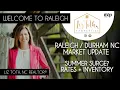 Raleigh Durham NC Market Update Summer Surge Rates Inventory