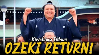 Kirishima ly Returns to Ozeki