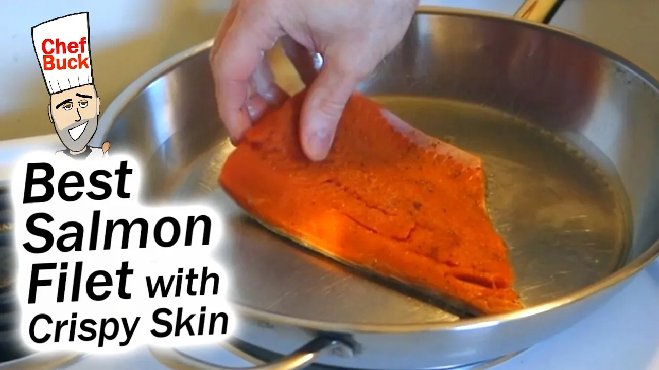 Skillet Salmon Filet with Crispy Skin
