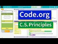 Code org Lesson 6 5 Conditionals Investigate Tutorial and Answer Unit 4 CS Principles