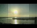 Sunrises and sunsets on the Mississippi River at New Orleans