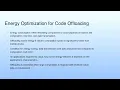 Energy Optimization for Code Offloading Mobile Cloud Computing - II