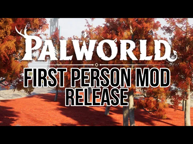 Play Palworld in First Person, FPS Mod Release