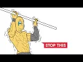Fix your pull-up form before it fixes you