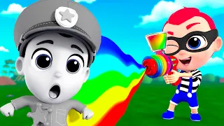 Where Is My Color Song | Policeman, Firefighter, Doctor | Tinytots Nursery Rhymes & Kids Songs
