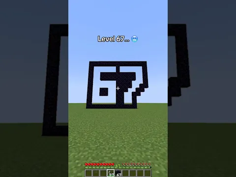 67 i guess #minecraft #minecraftmemes