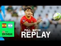 BATTLE for a Semi-Final spot ⚔️ | Spain v Argentina | HSBC SVNS Cape Town 2025 | Full Match Replay