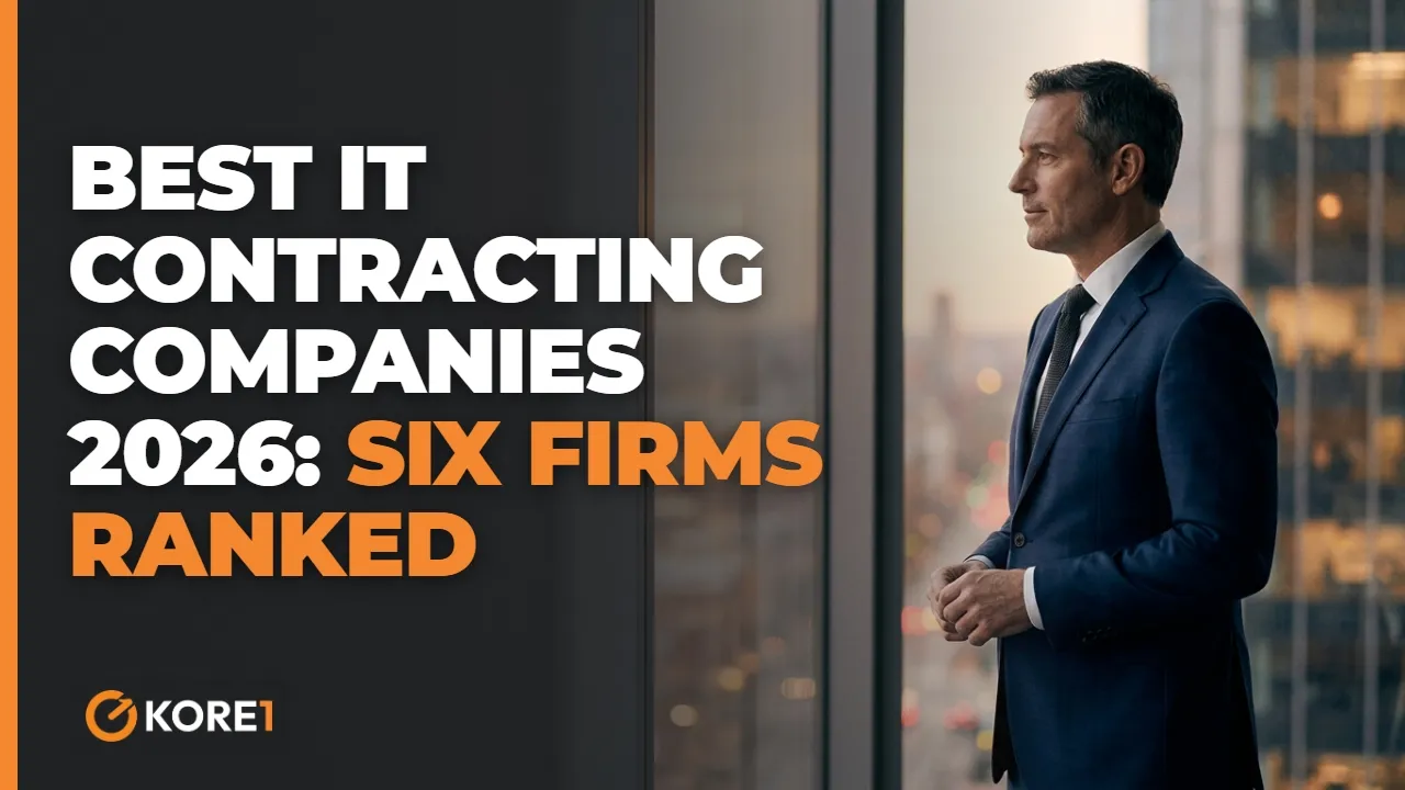 Best IT Contracting Companies in 2026 (Ranked) video - KORE1