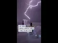 Download Lagu Lightning strikes China's Canton Tower six times in one hour