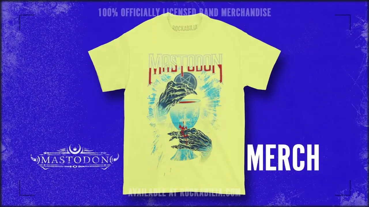 Mastodon Unisex Tee Unholy Ceremony Maglietta - Foto 4