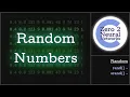 Random Numbers - Zero to Neural Networks C Programming