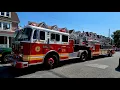 MontCo Apparatus Clearing the Building Fire on Powell Street in Norristown - July 2 2026