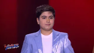 أداء محمد شعلان في فريق الشامي في مرحلة النصف النهائي من فويس كيدز دندنها