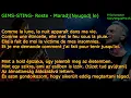 GIMS - STING - Reste -  Maradj (Nyugodj le) Magyar + Francia, Angol felírattal.