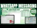 How to Send Bulk WhatsApp Messages Pictures From Excel Coded From Scratch Free Template