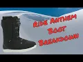 The Ride Anthem Snowboard Boot Breakdown