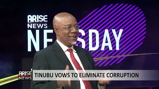 tinubu vows to eliminate corruption kayode otitoju