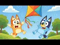 Bluey's Kite Blown Away! 🌪️🎏 Kite Rescue Adventure! | Bluey and Bingo Funny Animation