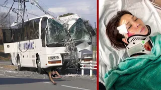 バスで母が衝突事故にあって救急搬送。旅行中に車内で小学生が意識不明の重体