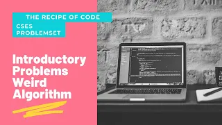 Wierd Algorithm CSES Introductory Problems