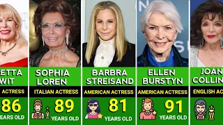 Famous Actresses Over 80 Still Living Ranked