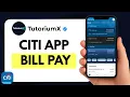 How to Set Up and Use Bill Pay in Citi Mobile App