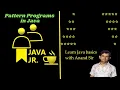 Pattern Programs in Java Star Patterns -2