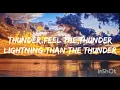 Imagine Dragons THUNDER (lyrics)